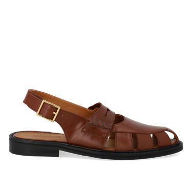 Sling-back loafer