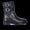 TEX-Stiefel mit Biker-inspirierten Schnallendetail