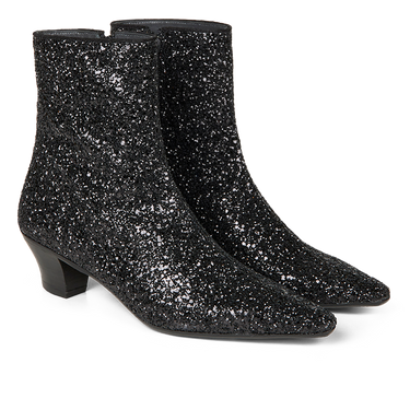 Glitzerstiefelette